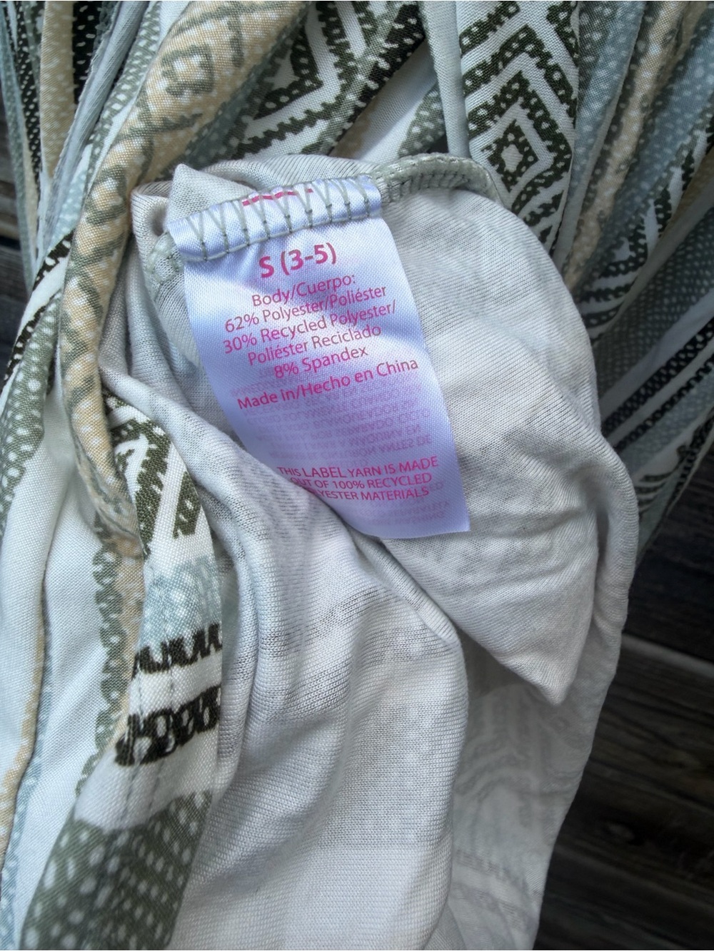 No Boundaries Sage and Cream Striped Maxi Romper Small Faux Wrap High Low Skirt - Picture 6 of 13